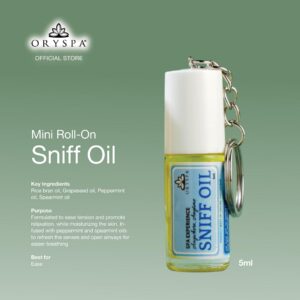 Sniff Oil Mini Roll-on with Keychain 5ml